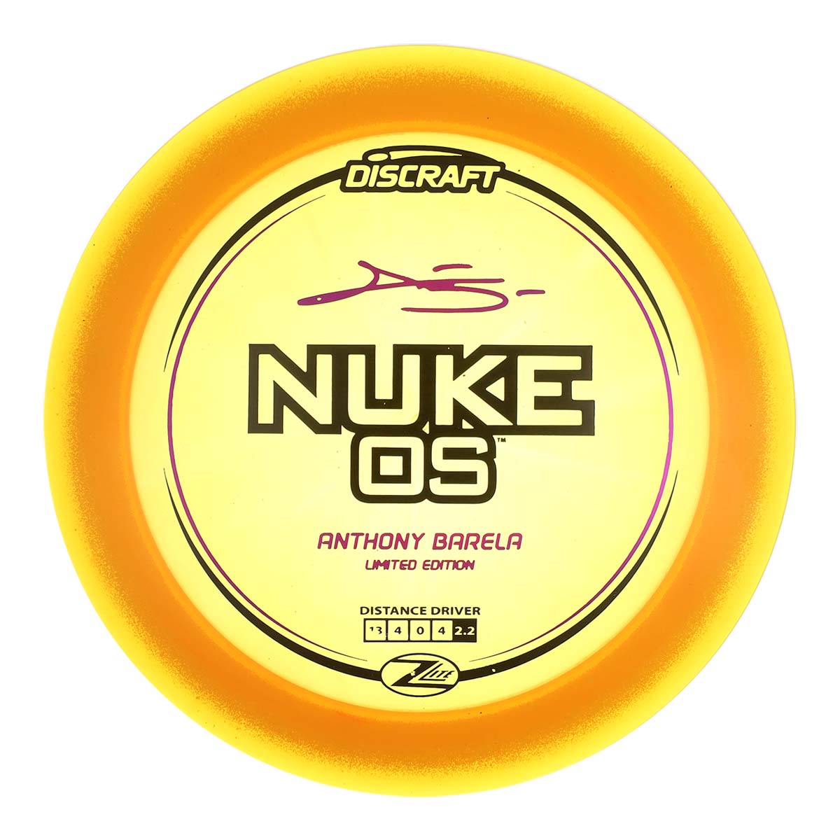 Anthony Barela Z Lite Nuke OS – Team Discraft