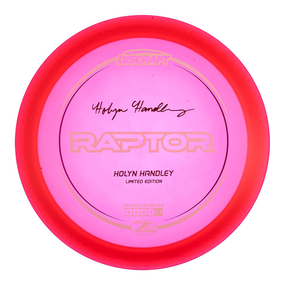 Holyn Handley Z Lite Raptor – Team Discraft