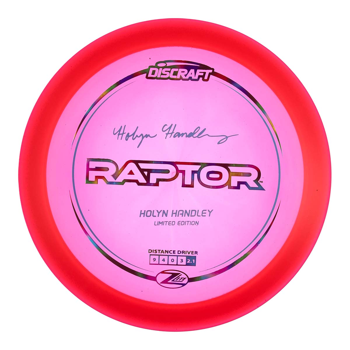 Holyn Handley Z Lite Raptor – Team Discraft
