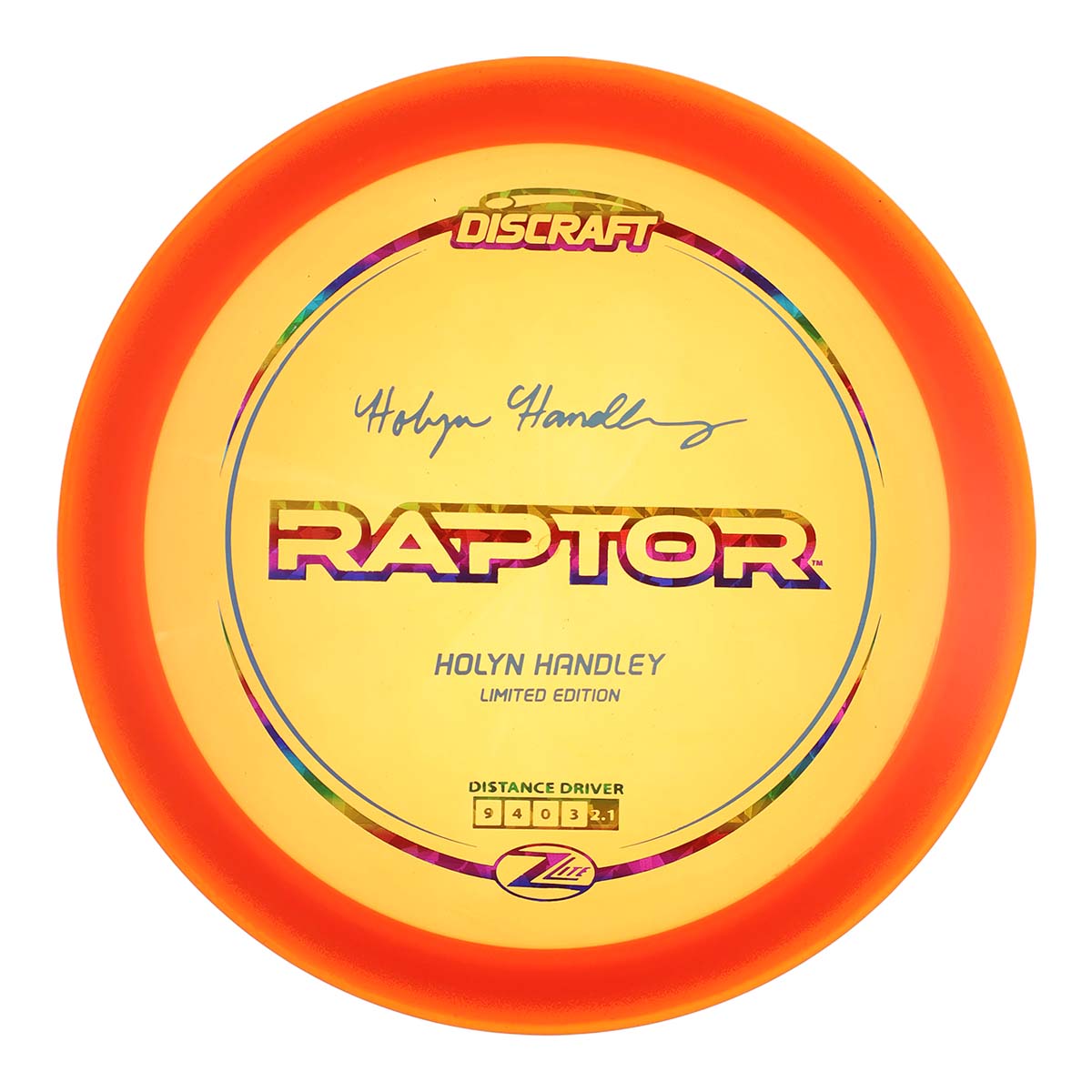 Holyn Handley Z Lite Raptor – Team Discraft