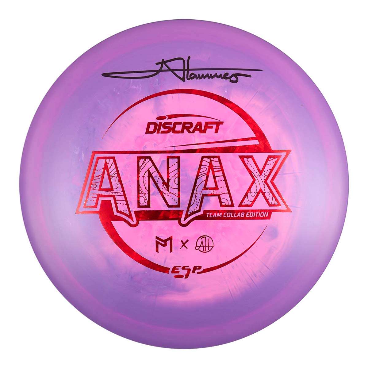 WILSON'S CERTIFIED アートプリント Discraft Tour Series Z Swirl Comet - 2025 Michael Johansen