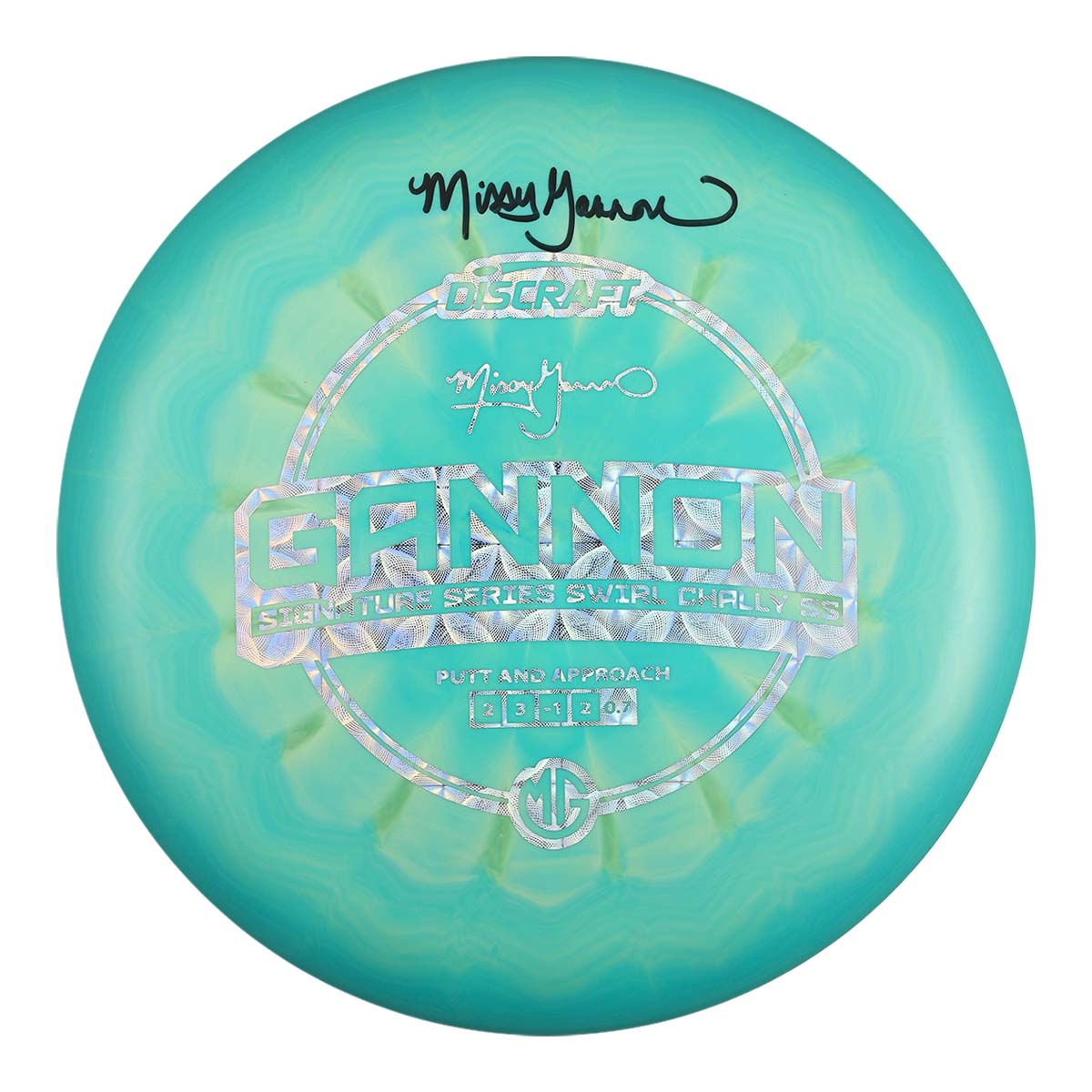 Missy Gannon Autographed Discs w/ Signature – Team Discraft