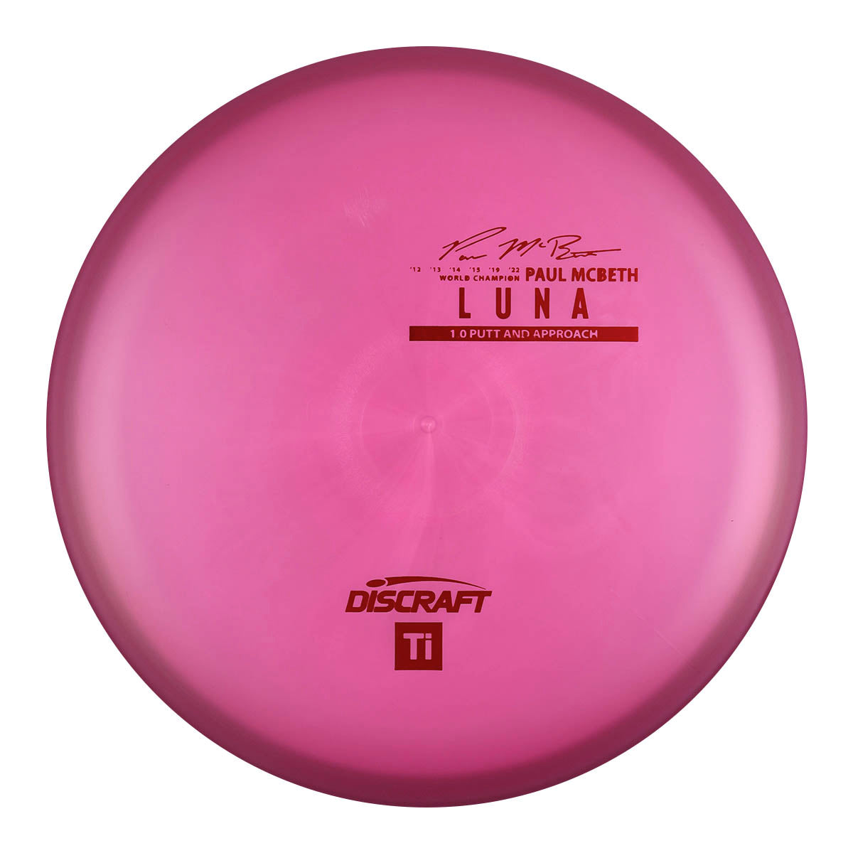 Paul McBeth Titanium Ti Luna – Team Discraft