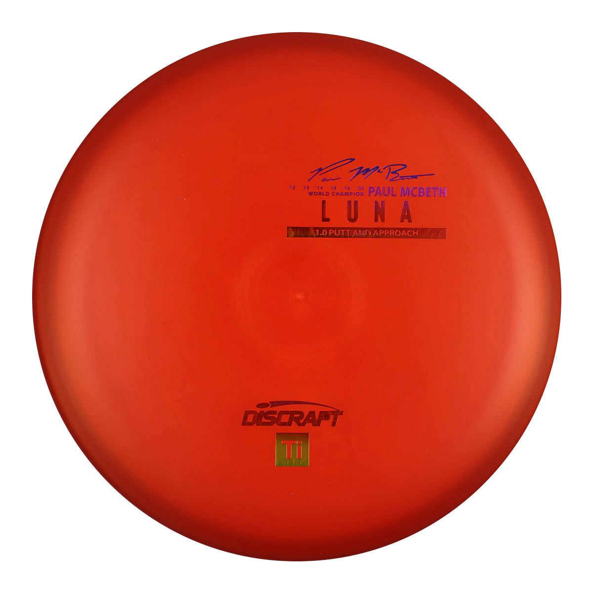 Paul McBeth Titanium Ti Luna – Team Discraft